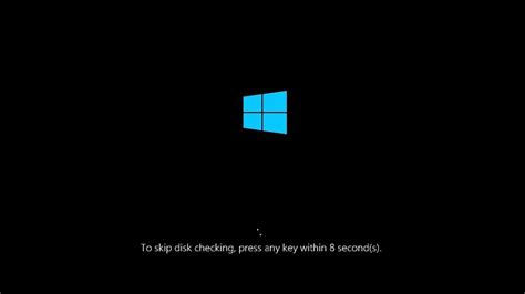 chkdsk on reboot.